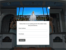 Tablet Screenshot of orleansweddingphotographer.com